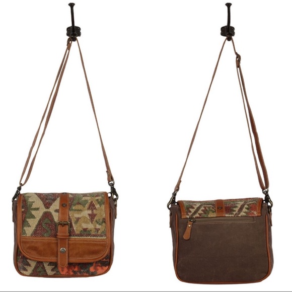 Leather Crossbody Bag - Picture 4 of 5